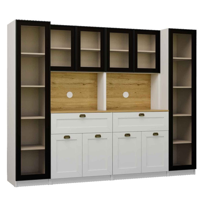 Hanah Home Nero Quad 1600-224 Coffee Stand Blanco